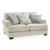 Monaghan Transitional Loveseat | Sandstone Chenille Upholstery