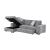 Raife Chenille 2-Piece Sectional Sofa Chaise