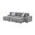 Raife Chenille 2-Piece Sectional Sofa with Left Chaise