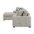 Raife Chenille 2-Piece Sectional Sofa with Left Chaise