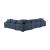 Raife U-Shaped Chenille 4-Piece Sectional