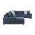 Raife U-Shaped Chenille 4-Piece Sectional