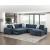 Raife U-Shaped Chenille 4-Piece Sectional with Right Chaise