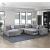 Raife U-Shaped Chenille 4-Piece Sectional with Left Chaise
