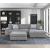 Raife Chenille 2-Piece Sectional Sofa Chaise