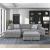 Raife Chenille 2-Piece Sectional Sofa Chaise