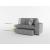 Raife U-Shaped Chenille 4-Piece Sectional with Right Chaise