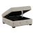 Raife Square Chenille Storage Ottoman