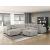 Raife Square Chenille Storage Ottoman