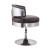 Brancaster 96268 Top Grain Leather Swivel Bar Chair