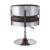 Brancaster 96268 Top Grain Leather Swivel Bar Chair