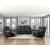 Hancock Leather Power Double Reclining Living Room Set