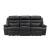 Hancock Leather Power Double Reclining Sofa