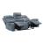 Hancock Leather Double Reclining Living Room Set