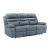 Hancock Leather Power Double Reclining Living Room Set