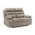 Hancock Leather Power Double Reclining Loveseat