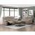 Hancock Leather Power Double Reclining Living Room Set