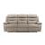 Hancock Leather Power Double Reclining Living Room Set