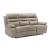 Hancock Leather Power Double Reclining Living Room Set