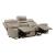 Hancock Leather Power Double Reclining Living Room Set