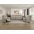 Laconia Leather Power Double Reclining Living Room Set