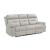 Laconia Leather Power Double Reclining Living Room Set