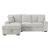 Marsh Corduroy 2‑Piece Sectional with Pull‑out Bed, Left Chaise and Hidden Storage