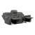 Oberon Microfiber Double Reclining Sofa