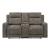 Muncie Microfiber Double Reclining Loveseat with Center Console