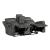 Muncie Microfiber Double Reclining Living Room Set