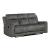 Muncie Microfiber Double Reclining Living Room Set