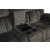 Laurelton Microfiber Double Glider Reclining Loveseat