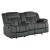 Laurelton Microfiber Double Glider Reclining Loveseat