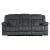 Laurelton Microfiber Double Reclining Sofa