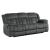 Laurelton Microfiber Double Reclining Sofa