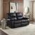 Ellicott Leather Double Reclining Living Room Set