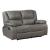Ellicott Leather Double Reclining Loveseat