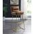 Alsey Top Grain Leather Bar Chair