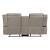 Dean Microfiber Double Reclining Loveseat with Center Console