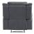 Dean Microfiber Double Reclining Living Room Set