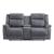 Dean Microfiber Double Reclining Loveseat with Center Console