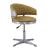 Brancaster 96470 Top Grain Leather Swivel Bar Chair