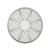 Axel Glass/Stainless steel Round Dining Table
