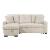 Rhett Corduroy 3‑Piece Reversible Sectional Sofa Chaise with Pull‑Out Bed & Hidden Storage