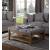 Aizen Fabric/Wood Ottoman