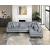 Robstown U-Shaped Corduroy 6‑Piece Modular Sectional with Ottomans