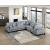 Robstown U-Shaped Corduroy 6‑Piece Modular Sectional with Ottomans
