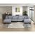 Robstown L-Shaped Corduroy 4‑Piece Modular Sectional
