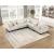 Robstown U-Shaped Microfiber 6‑Piece Modular Sectional with Ottomans