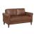 Hector Faux Leather Loveseat